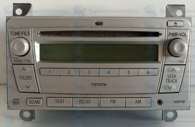 Toyota car stereo repairs Supertech Electronics